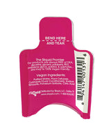Sliquid Naturals Sassy Anal Gel Lubricant 0.17 oz packaging with vegan ingredients and instructions.