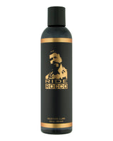 Sliquid Ride Rocco Silicone Lubricant 8 oz bottle featuring a sleek black and gold design.