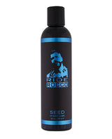 Sliquid Ride Rocco Seed Hybrid Cum Lube 8.5 Oz bottle on a white background
