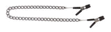 Spartacus Jump Cable Adjustable Clamps Link Chain with rubber-tipped clamps for intense sensation.