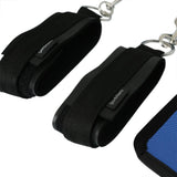 Premium Sportsheet King Size Bondage Bed System cuffs and straps for adjustable restraint.