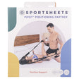Sportsheets Pivot Positioning Partner Sex Sling packaging showcasing a couple using position support.