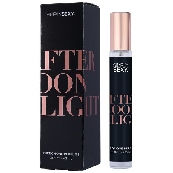 Simply Sexy Pheromone Perfume Afternoon Delight 9.2 ml bottle and packaging presentation.