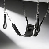 Strict Leather Premium Sex Sling designed for confident suspended play with durable latigo leather and layered support straps.