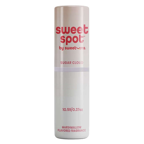 Sweetums Sweet Spot Sugar Cloud Marshmallow 0.37 Oz wax-based solid fragrance stick with marshmallow scent.