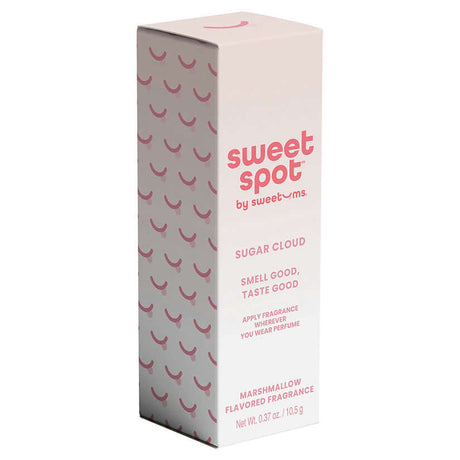 Sweetums Sweet Spot Sugar Cloud Marshmallow 0.37 Oz portable fragrance stick packaging.