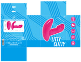 Litty Clitty Remote Control Wearable Vibrator packaging showing design and features for discreet pleasure.