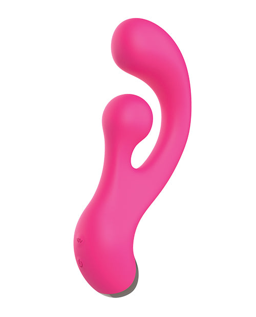 Bump Orgasm Turning Vibration G-Spot Massager Pink designed for targeted stimulation and intense sensations.