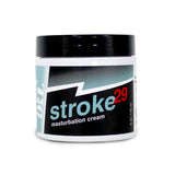 Gun Oil Stroke 29 Masturbation Cream 6 Oz Jar in a sleek container featuring a modern design.