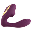Tracy's Dog OG Clitoral Sucking Vibrator Purple showing ergonomic design and air-pulse suction feature.