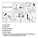 Tenga EGG Wavy 2 | Super Stretchable Disposable Masturbator