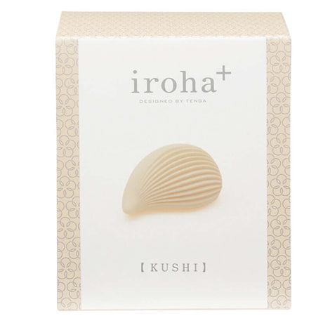 Tenga Iroha Plus Kushi Massager packaging with ribbed design for enhanced pleasure and unique texture.