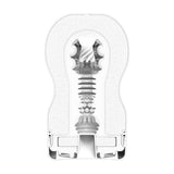 Tenga SD Original Vacuum Cup Strong Masturbator showing the intricate internal structure designed for pleasure.
