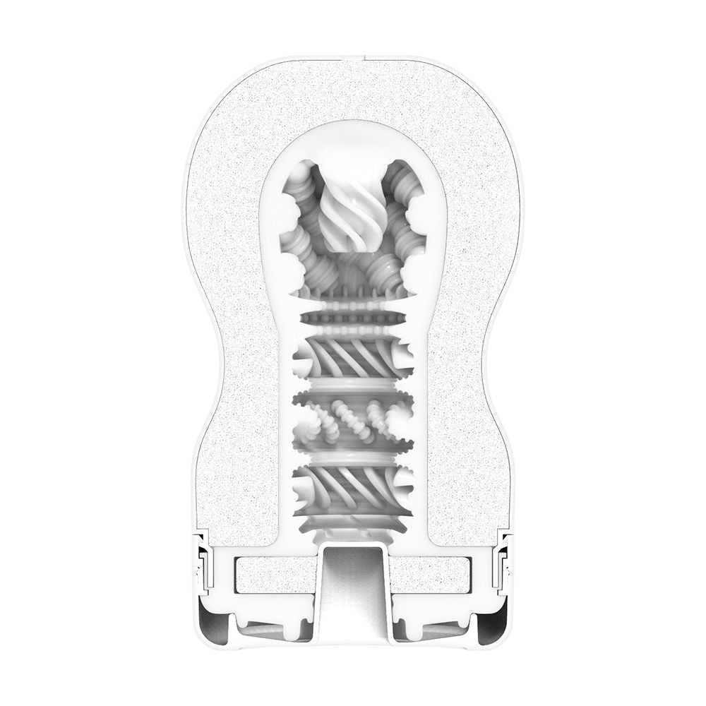 Tenga SD Original Vacuum Cup Gentle Masturbator with a uniquely textured sleeve for enhanced pleasure