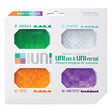 Tenga Uni Variety Pack of 4 Masturbators featuring Emerald, Diamond, Topaz, and Amethyst designs.