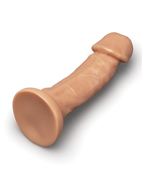 Together 9 Inch Realistic Dildo Suction Base Caramel featuring a lifelike design and robust suction base.
