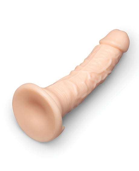 Together 8 Inch Realistic Suction Dildo Light with lifelike design and suction base for satisfying stimulation.