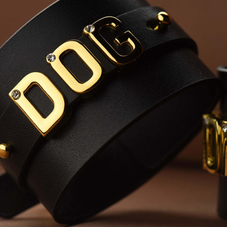 UPKO FUCK ME Luxury Italian Leather Handcuffs by UPKO at $149.99