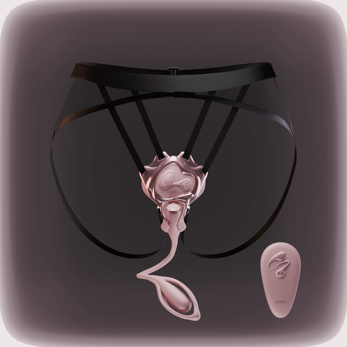 World Best Panty Vibe Massager by Ueros shown in a sleek design for hands-free intimacy.