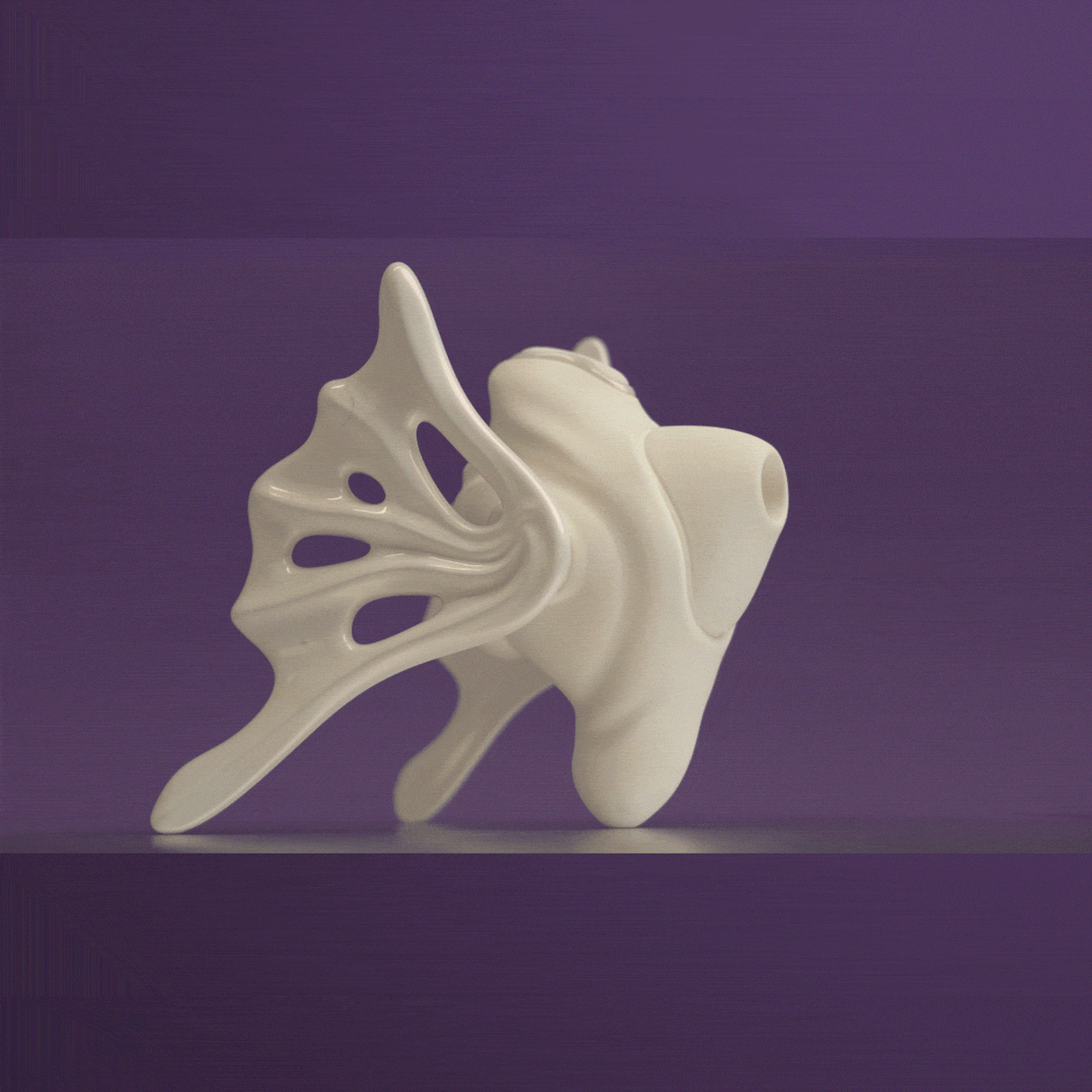 UEROS Suction & Insertable Vibrator Set Dual Function White showcasing its innovative design and suction technology.