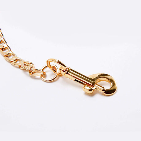 UPKO Luxury Chain Leash with Italian Leather Handle from UPKO at $39.99