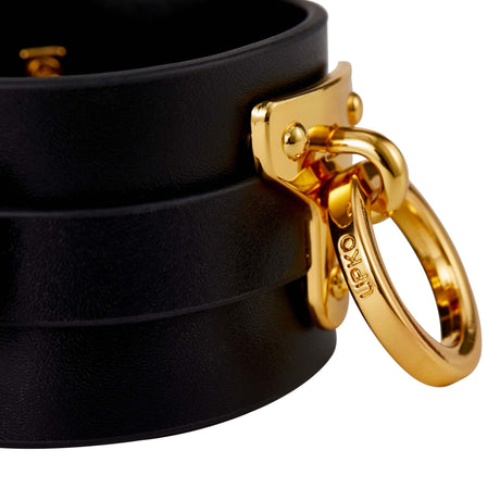 UPKO Luxury Italian Leather Spreader Bar, Handcuffs, and Ankle Cuffs Set by UPKO at $249.99