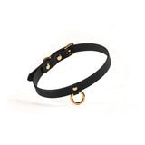 UPKO UPKO Luxury Italian Leather Thin Choker - Black at $34.99