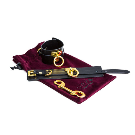 UPKO Luxury Italian Leather Ankle Cuffs by UPKO at $74.99
