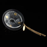 Elegant Baroque Leather Nippies by UPKO with gold chain tassel and luxurious decorations, featuring rhinestones and zircon gems.