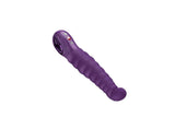 Fun Factory Patchy Paul G-Spot Vibrator Dark Violet with flexible shaft and control buttons for customized pleasure.
