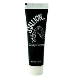 Stallion Delay Creme Desensitizing 0.5 Oz tube designed to prolong intimate moments with a lightweight formula.