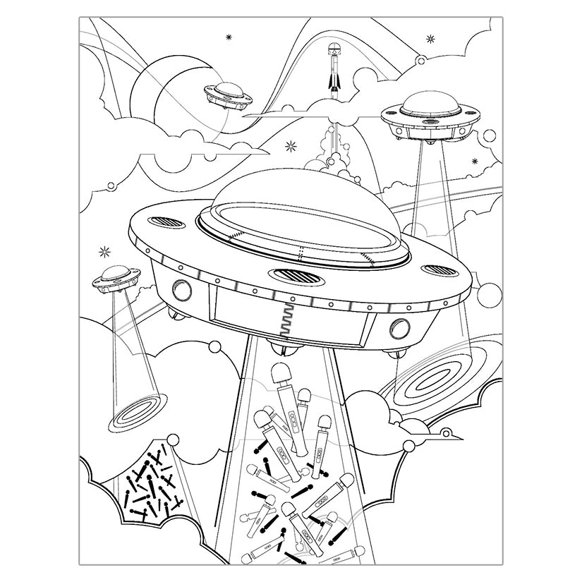 Vibratex Celebrating An Icon The Magic Wand Coloring Book - Image 4