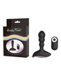 Gender Fluid Shake Anal Vibe with Remote Black in packaging, sleek design with wireless remote control.