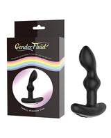 Gender Fluid Thrill Prostate Vibe Black in sleek packaging, ergonomically designed for targeted P-spot stimulation.