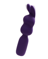 Vedo Hopper Rechargeable Mini Vibe Deep Purple, bunny-shaped clitoral toy with 10 vibrating functions and 6 intensity levels.