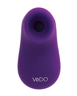Vedo Nami Sonic Clitoral Vibrator Purple top view, sleek design for precise stimulation.