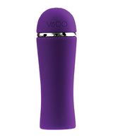 Vedo Liki Flicker Clitoral Vibrator Deep Purple, sleek silicone design for intense clitoral stimulation.