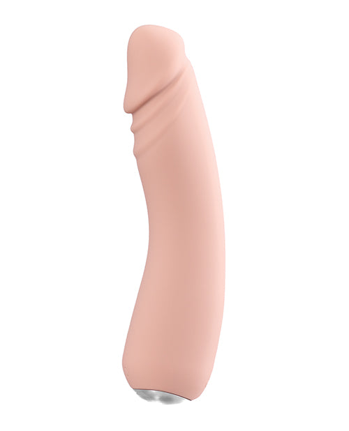 Vedo Rialto Rechargeable Vibe Vanilla with lifelike silicone for realistic pleasure.