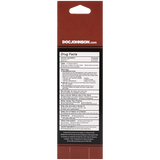 Label with drug facts and instructions for Goodhead Deep Throat Spray Double Chocolate 2 Oz product.