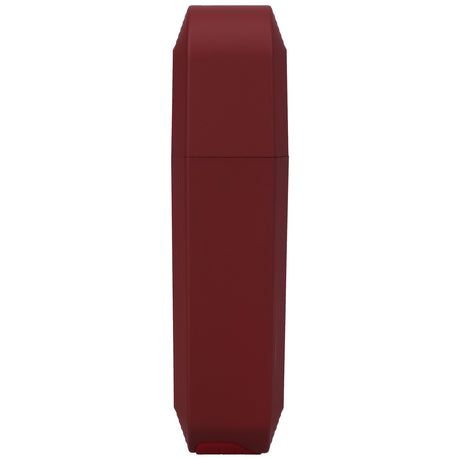 This Product Sucks Sucking Clitoral Stimulator Red side view design, discreet and travel-ready for targeted pleasure.