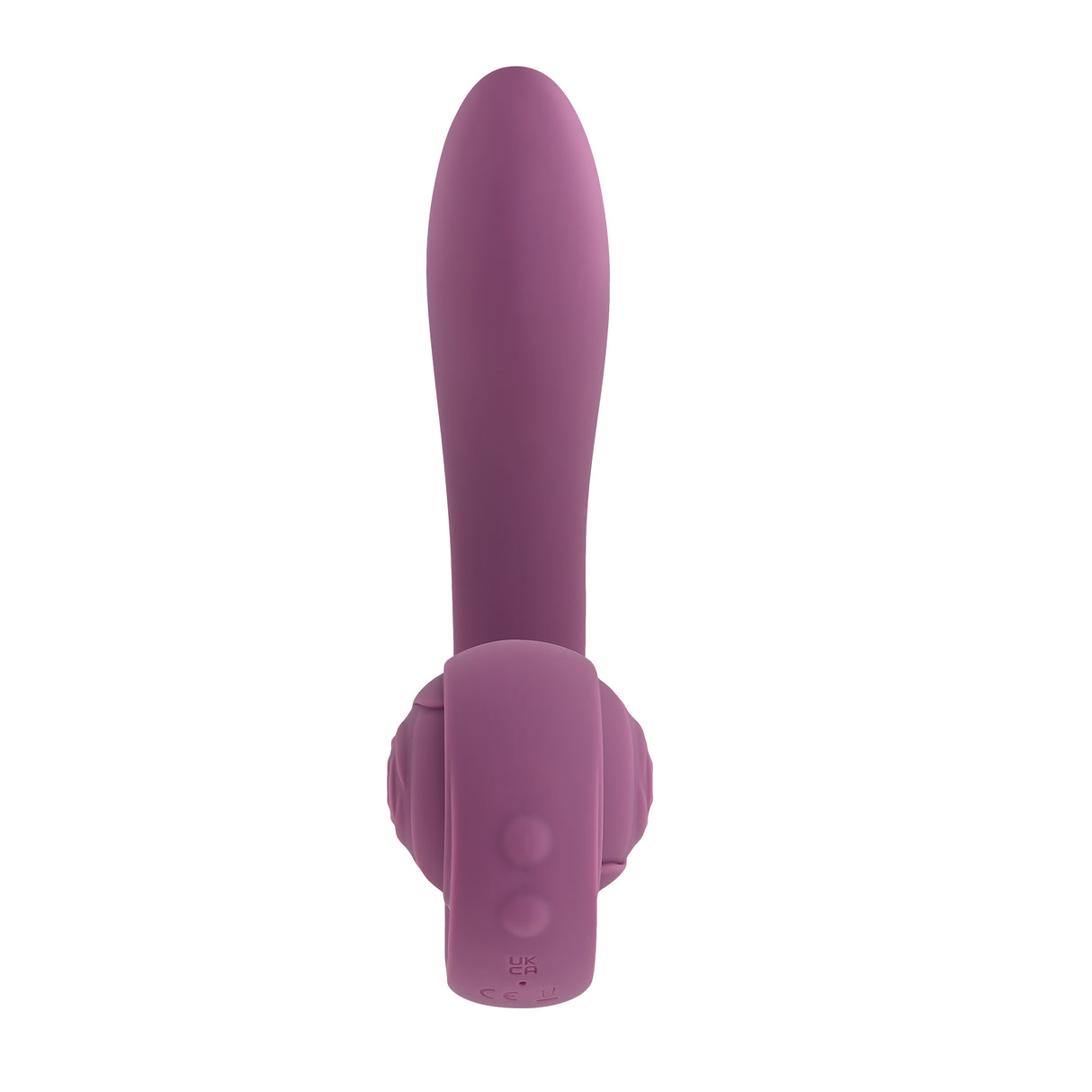 Gender X Poseable You Vibrator Purple showcasing its sleek design and adjustable features.