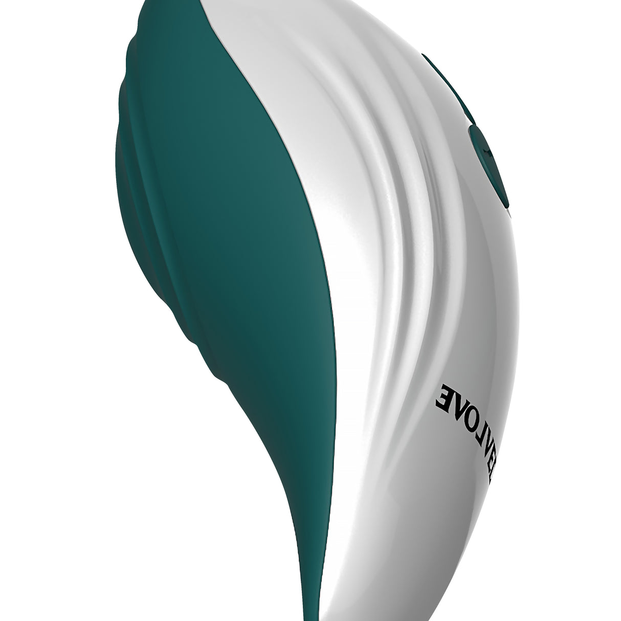 Evolved Palm Pleasure Teal Rechargeable Vibrator designed for easy grip and powerful pleasure.