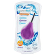 Cloud 9 Deluxe Anal Soft Tip Enema Douche 7.6 Oz featuring a purple bulb and tapered slim tip for gentle cleansing.