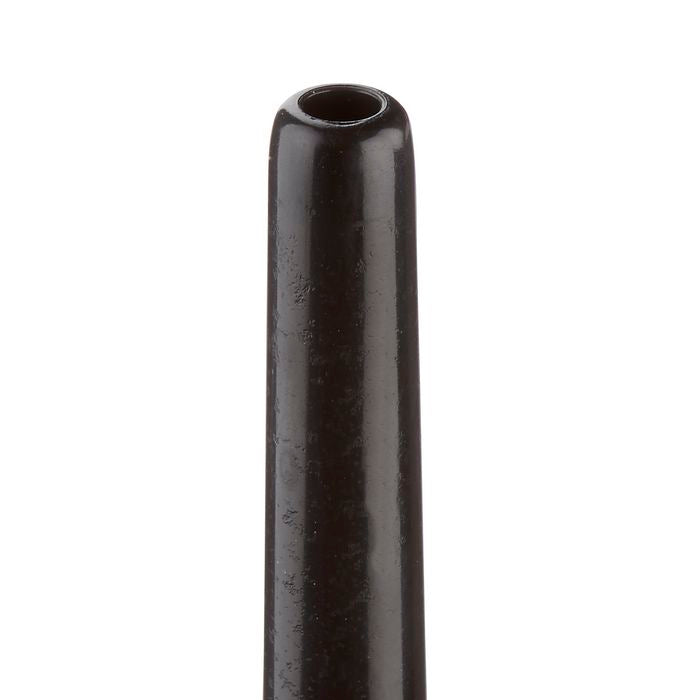 Cloud 9 Deluxe Anal Soft Tip Enema Douche 7.6 Oz nozzle detail, showing black flexible tip for comfortable cleansing.