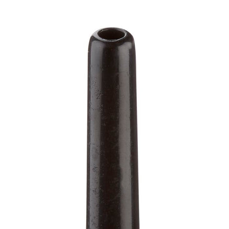 Cloud 9 Deluxe Anal Soft Tip Enema Douche 7.6 Oz nozzle detail, showing black flexible tip for comfortable cleansing.