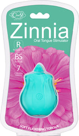 Cloud 9 Health & Wellness Flutter Oral Tongue Stimulator Teal packaging featuring soft flickering tongue and 7 vibration patterns.