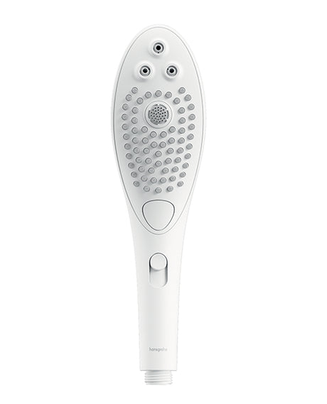 Womanizer Wave Shower Head Clitoral Stimulator White, innovative shower head and water-massage stimulator design.