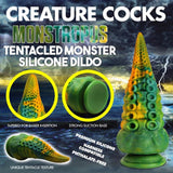 Creature Cocks Monstropus Tentacled Monster Dildo with tapered design and strong suction base for immersive pleasure.