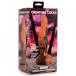 Creature Cocks Ravager Rippled Tentacle Silicone Dildo in vibrant packaging with desert-themed design.