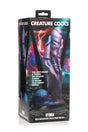 Creature Cocks Hydra Sea Monster Silicone Dildo packaging featuring a multi-headed design and bold colors.